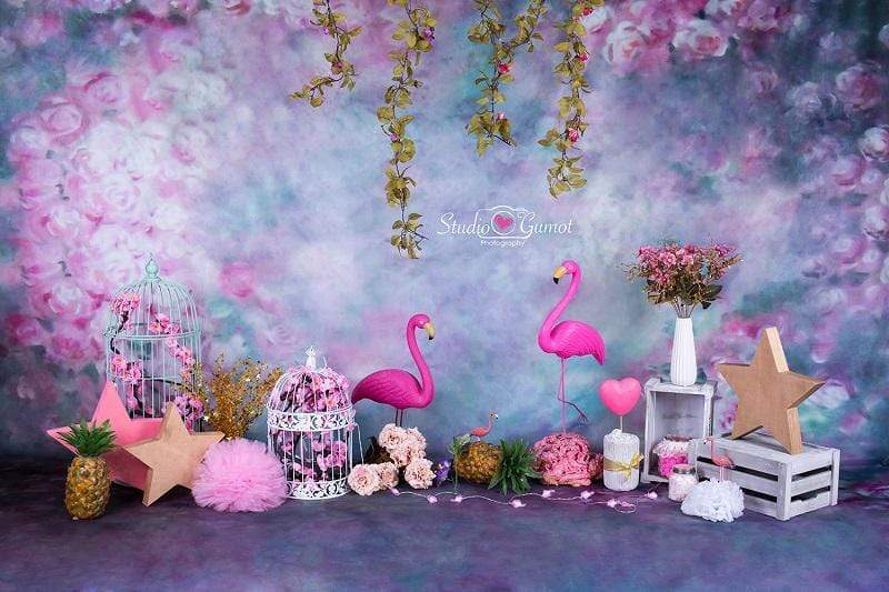 Kate Floral Backdrop for Children Photography Designed by Studio Gumot