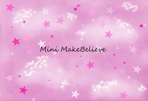 Kate Soft Skies Pink Stars Backdrop for Photography Designed by Mini MakeBelieve - Kate Backdrop AU