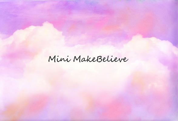 Kate Baby Shower Sunset Melody Clouds Backdrop for Photography Designed by Mini MakeBelieve - Kate Backdrop AU