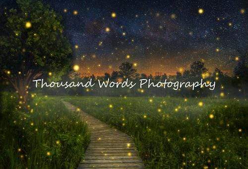 Kate Firefly field Backdrop for Photography Designed by Marina Smith - Kate Backdrop AU