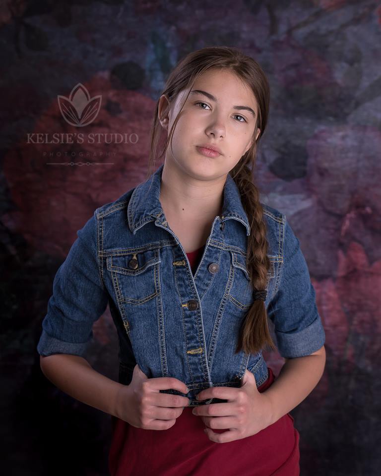Kate Dark Floral Backdrop for Photography Designed by Sarah Timmerman - Kate Backdrop AU