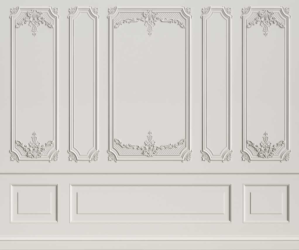 Kate Gray Vintage Wall Door Backdrop - Kate Backdrop AU