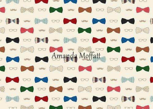 Kate Bowties for Little Guys Father's Day Backdrop for Photography Designed by Amanda Moffatt - Kate Backdrop AU
