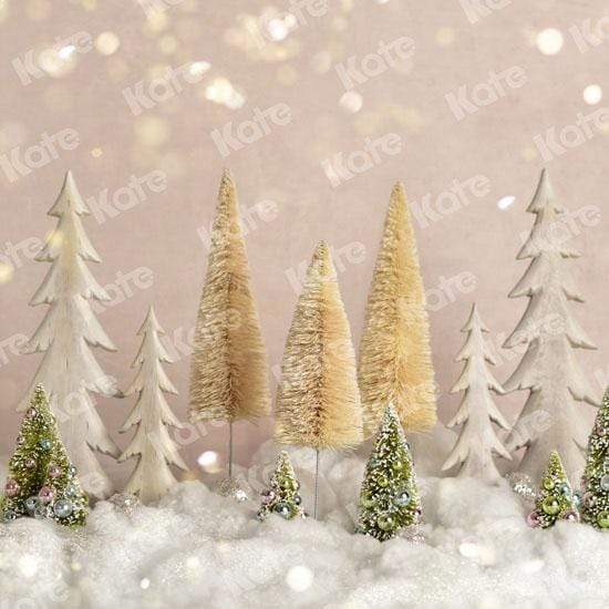 Kate Elegant Christmas Trees with Glitter Backdrop for Photography Designed By Mandy Ringe Photography - Kate Backdrop AU