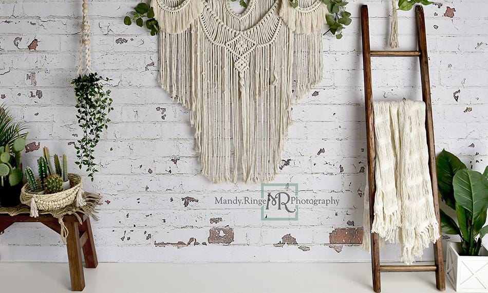 Kate Mother's Day Boho Backdrop Macrame Bedroom Wall Designed By Mandy Ringe Photography - Kate Backdrop AU