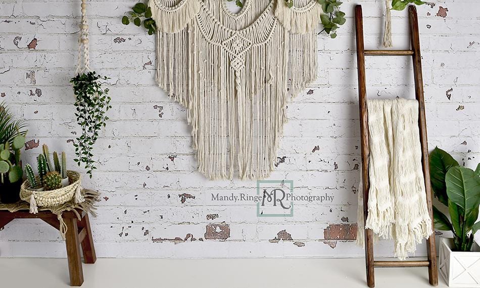 Kate Mother's Day Boho Backdrop Macrame Bedroom Wall Designed By Mandy Ringe Photography