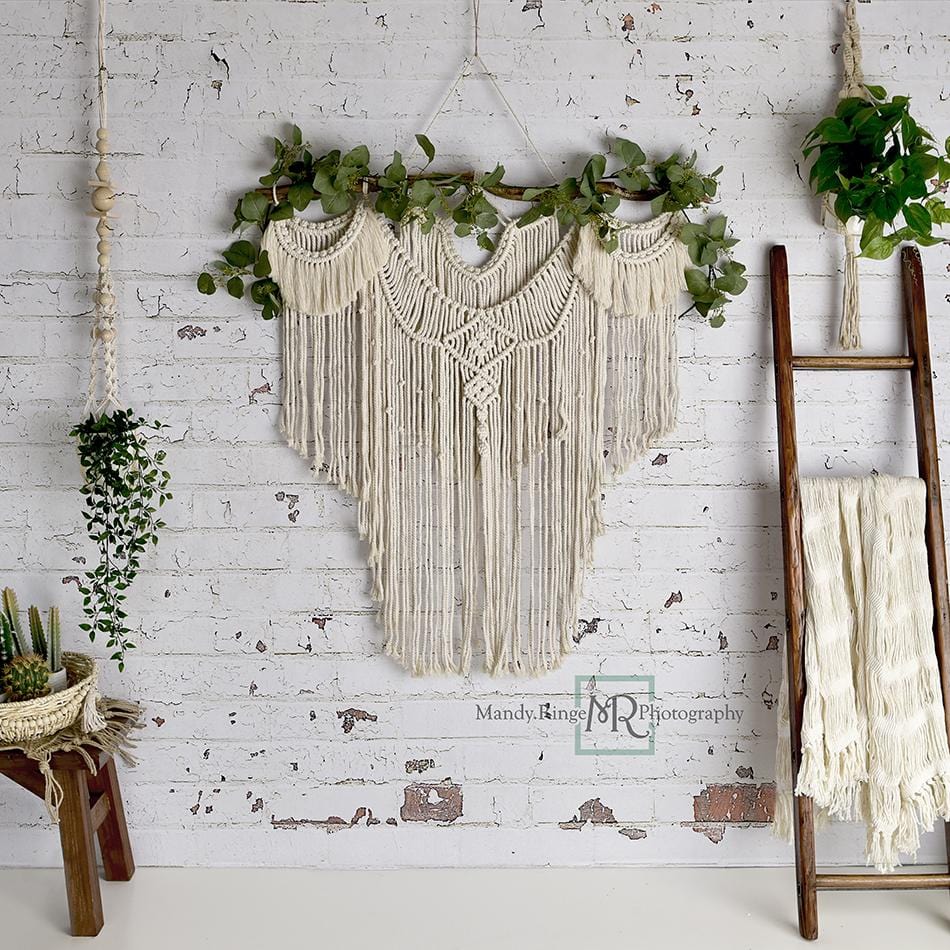 Kate Mother's Day Boho Backdrop Macrame Bedroom Wall Designed By Mandy Ringe Photography - Kate Backdrop AU