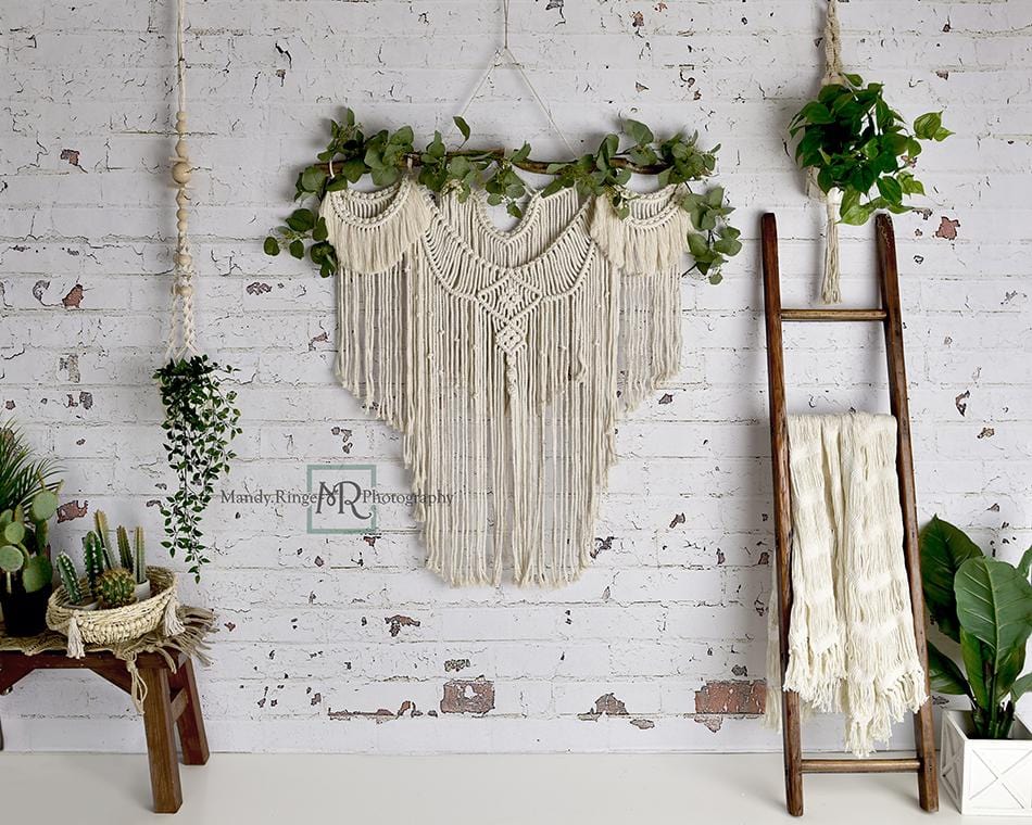 Kate Mother's Day Boho Backdrop Macrame Bedroom Wall Designed By Mandy Ringe Photography