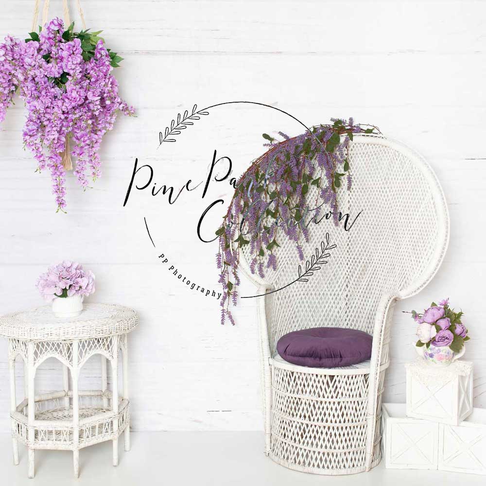 Kate Summer Backdrop Purple Boho Designed By Pine Park Collection - Kate Backdrop AU
