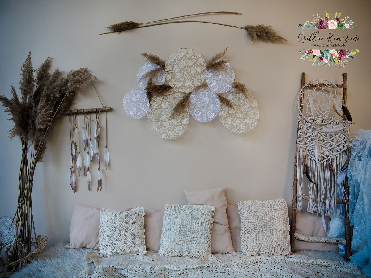 Kate Boho Indoor Backdrop Designed by Csilla Kancsar - Kate Backdrop AU
