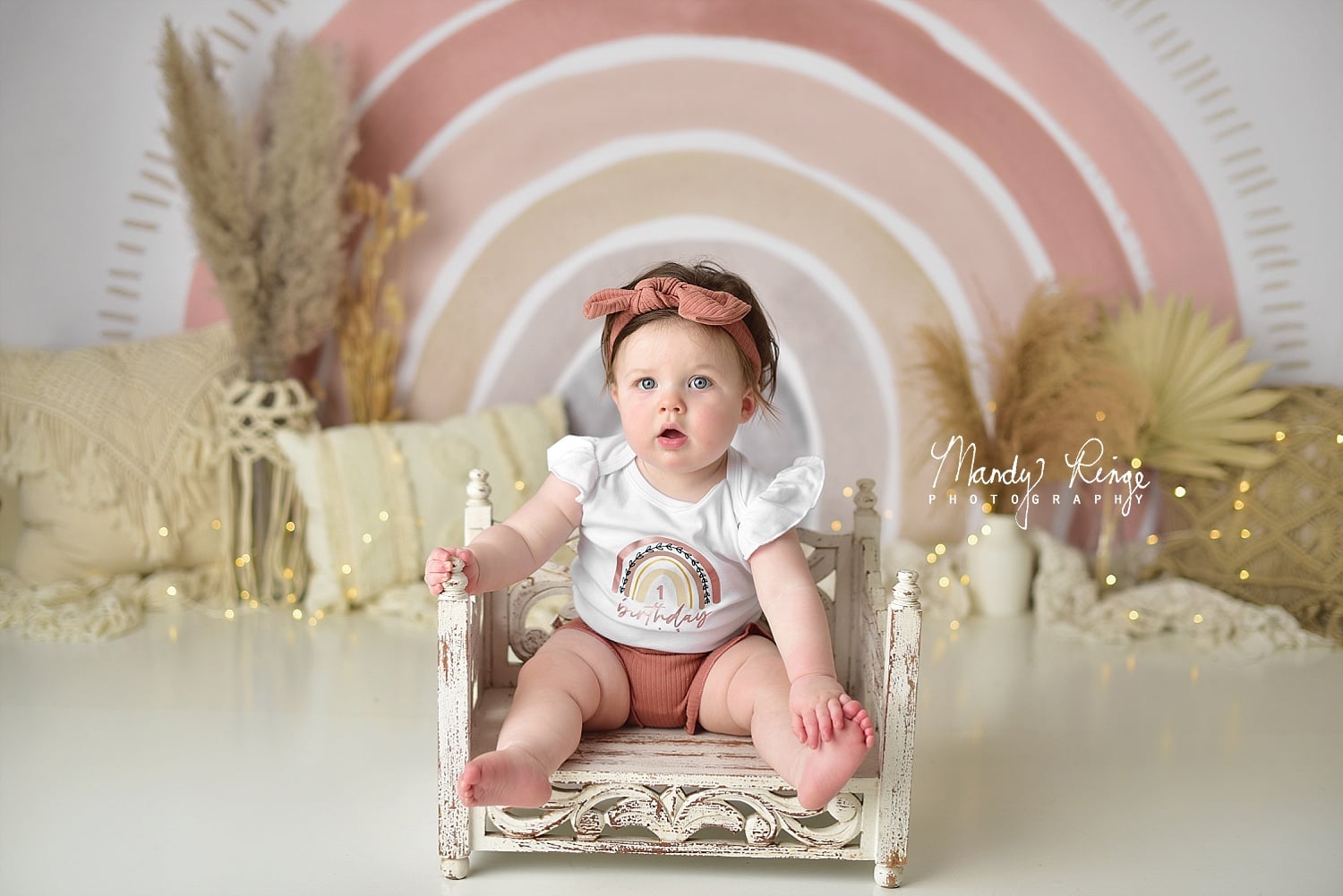 Kate Boho Rainbow Backdrop Designed by Mandy Ringe Photography - Kate Backdrop AU