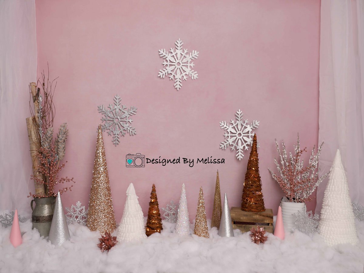 Kate Boho Winter Birthday Websize Backdrop Designed by Melissa King - Kate Backdrop AU