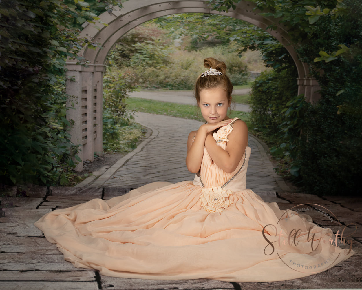 Kate Spring Park Arch Backdrop Designed By Erin Larkins - Kate Backdrop AU