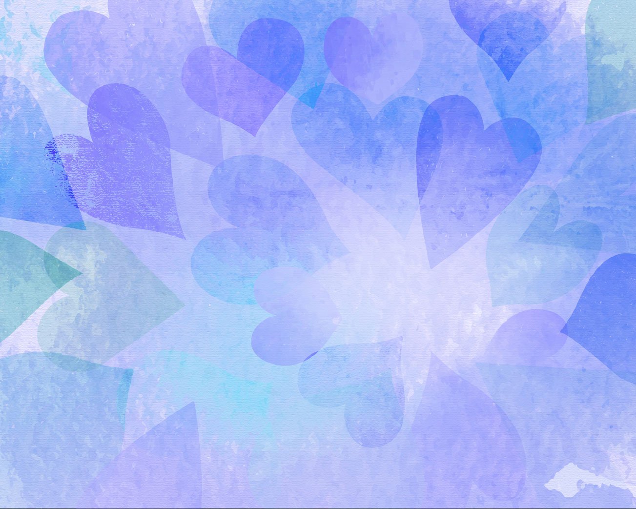 Kate Valentine's Day Blue Bokeh Hearts Backdrop Designed by Amanda Moffatt - Kate Backdrop AU
