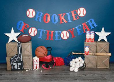 Kate Rookie of the Year Sports Backdrop Designed by Valerie Miranda - Kate Backdrop AU