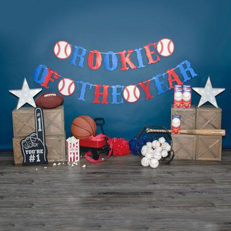 Kate Rookie of the Year Sports Backdrop Designed by Valerie Miranda - Kate Backdrop AU