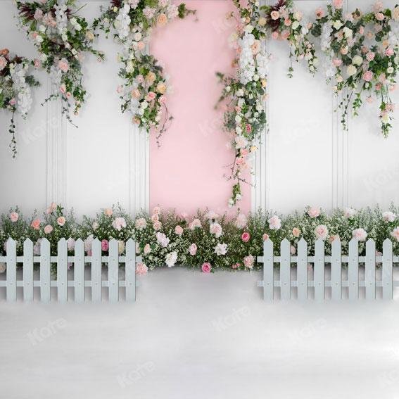 Kate Spring/wedding Roses Vine Wall Backdrop for Photography