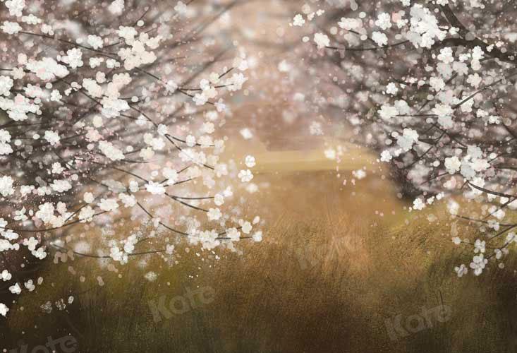 Kate Spring Ewha Flowers Garden Backdrop for Photography - Kate Backdrop AU