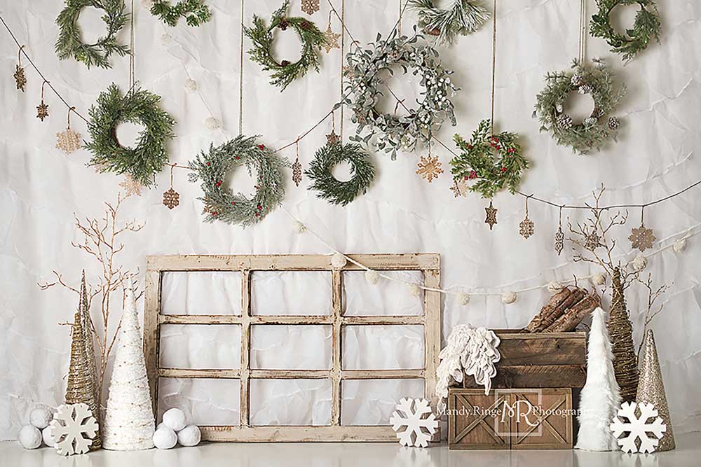 Kate Rustic Winter Backdrop Designed By Mandy Ringe Photography - Kate Backdrop AU
