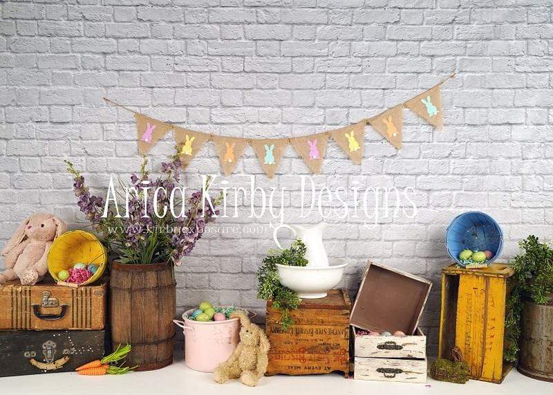 Kate Hoppy Easter Backdrop designed by Arica Kirby - Kate Backdrop AU