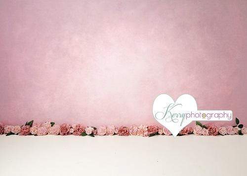 Kate Pink Floral for Children Backdrop for Photography Designed by Kerry Anderson