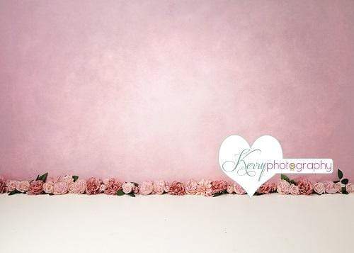 Kate Pink Floral for Children Backdrop for Photography Designed by Kerry Anderson - Kate Backdrop AU