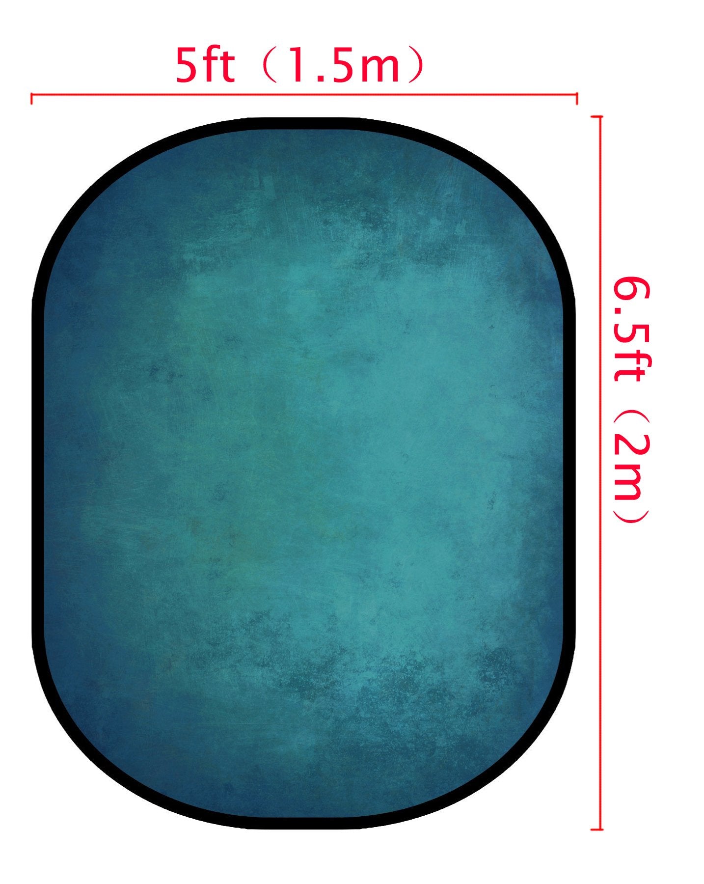 Kate Gray Abstract Texture/ Blue Green Abstract Texture Collapsible Backdrop Photography 5X6.5ft(1.5x2m) - katebackdrop AU