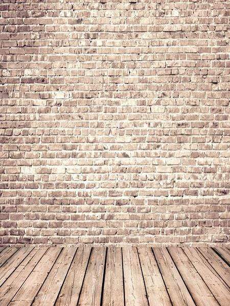 Katebackdrop£ºKate Khaki brick backdrop photography wood floor