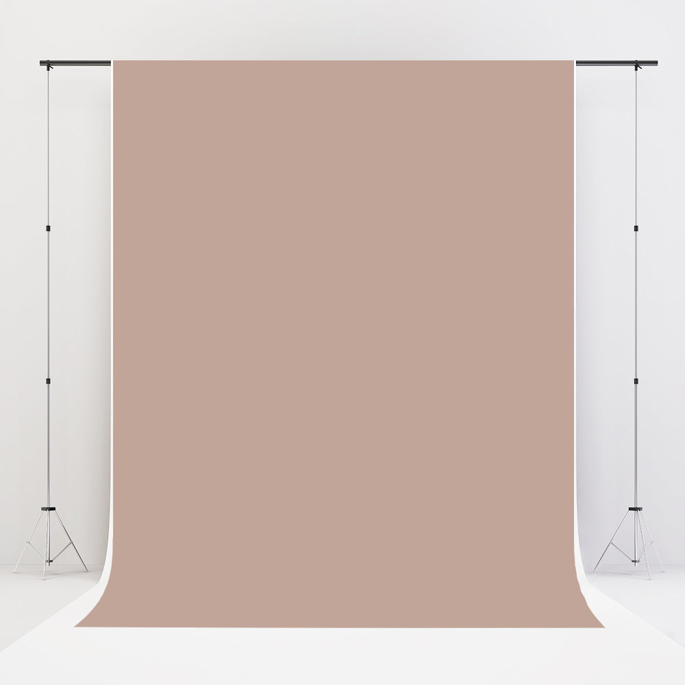 Kate Khaki Fabric Cloth Backdrop Solid Backdrop Mocha Background