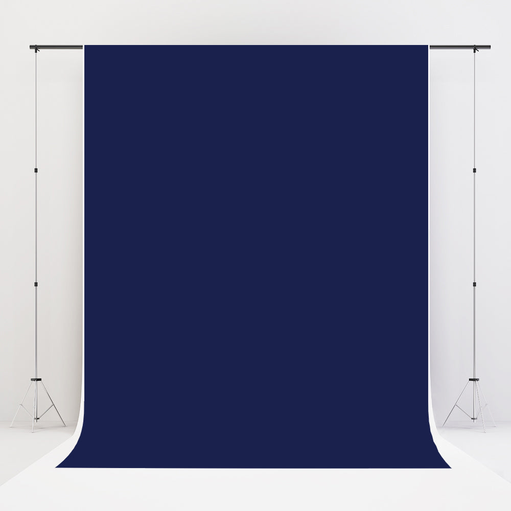 Kate Navy Solid Cloth Photography Fabric Backdrop