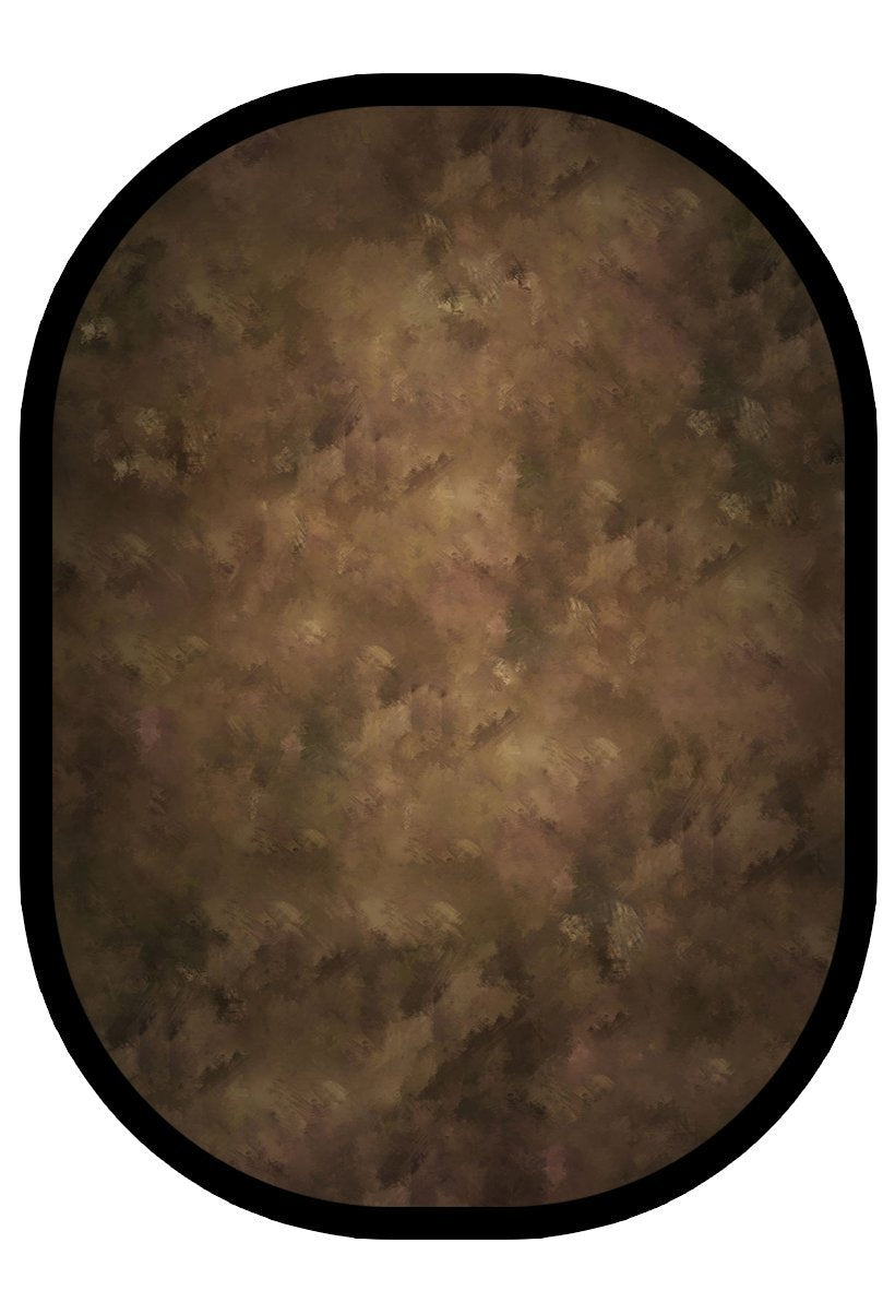 Kate Brown Oil Painting/Blue Texture Collapsible Backdrop Photography 5X6.5ft(1.5x2m) - katebackdrop AU