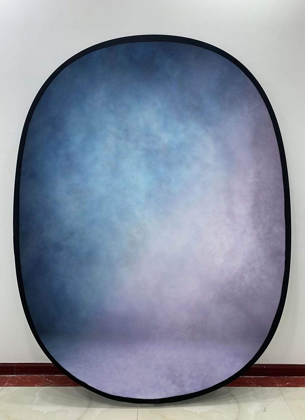 Kate Blue Purple Gradient Abstract Texture/ Dark Blue Green mixed Brown Red Collapsible Backdrop Photography 5X6.5ft(1.5x2m) - katebackdrop AU