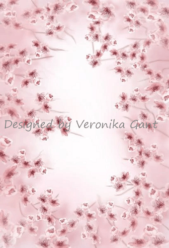 Kate cherry Blossom tree bigger flower designed by Veronika Gant