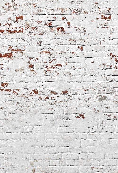 Kate Retro White Brick Wall Backdrop for Photography