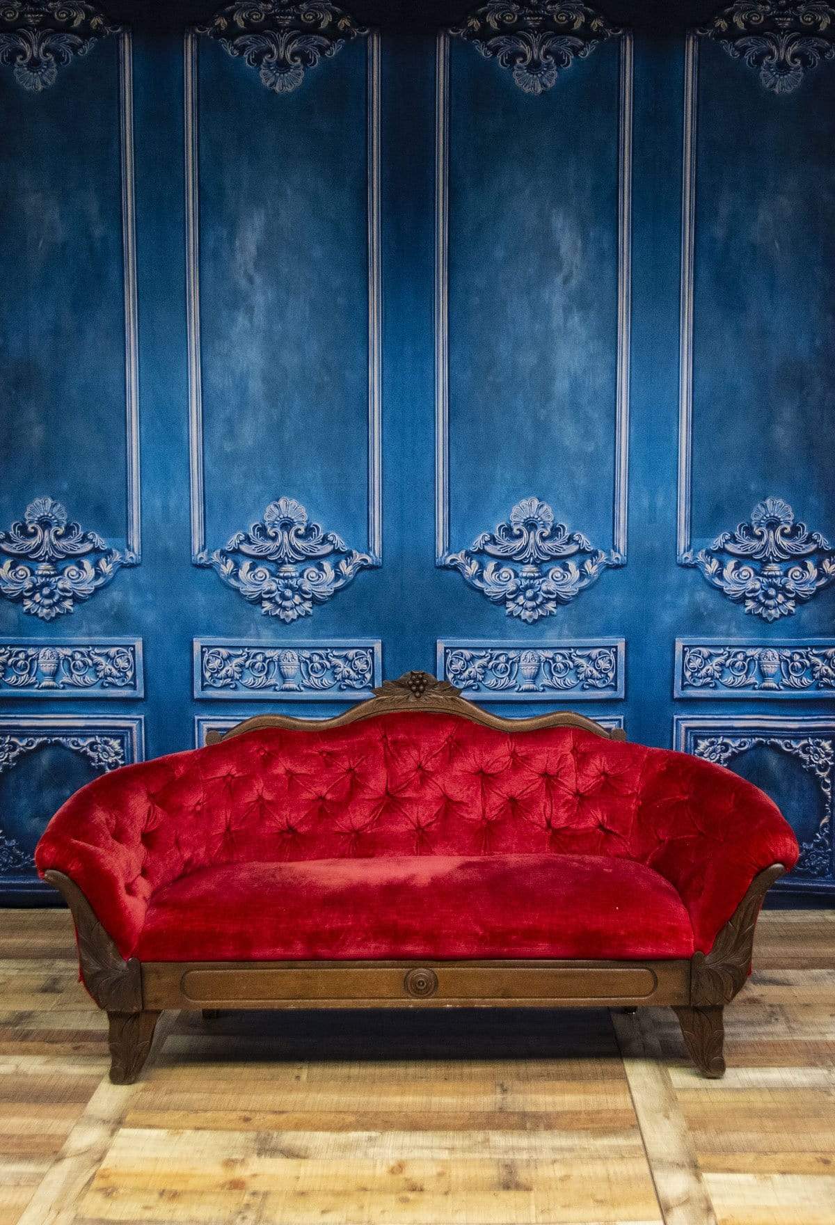 Kate Dark Vintage Wall Backdrop Designed by Marina Smith