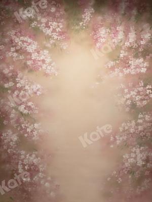 Kate Flowers Light Brown Backdrop Portrait Photography