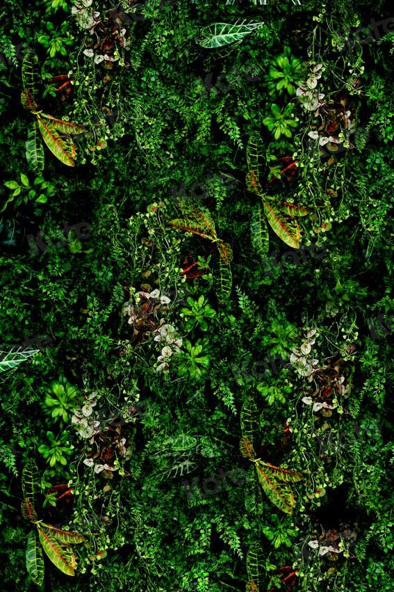 kate Spring Tropical Rain Forest Plants Wall Backdrop for Photography