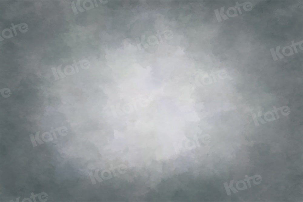 Kate Abstract Backdrop Gray mixed Green Cloud Feeling for Photography
