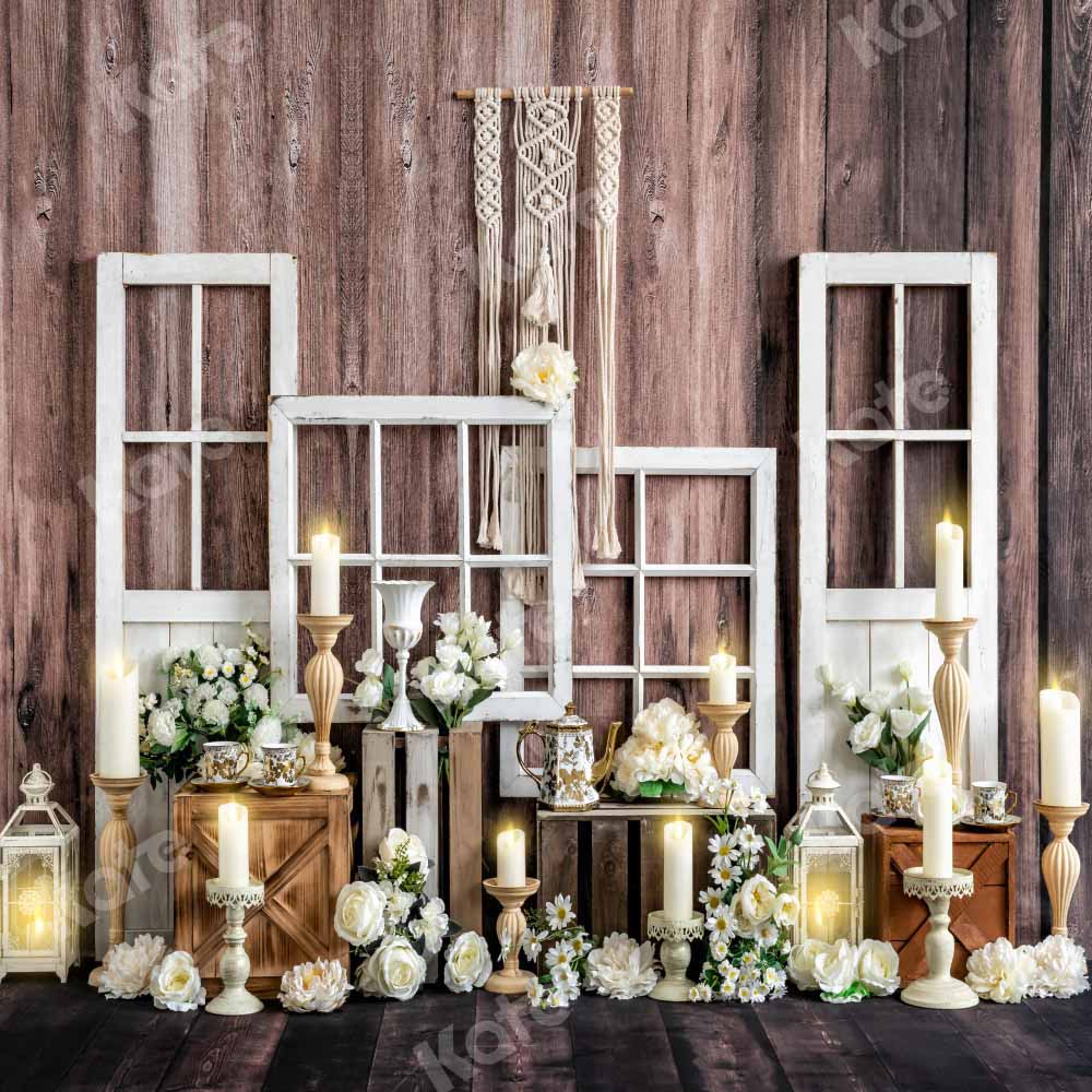 Kate Boho Communion Backdrop Flower Designed by Emetselch - Kate Backdrop AU