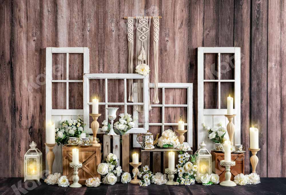 Kate Boho Communion Backdrop Flower Designed by Emetselch - Kate Backdrop AU