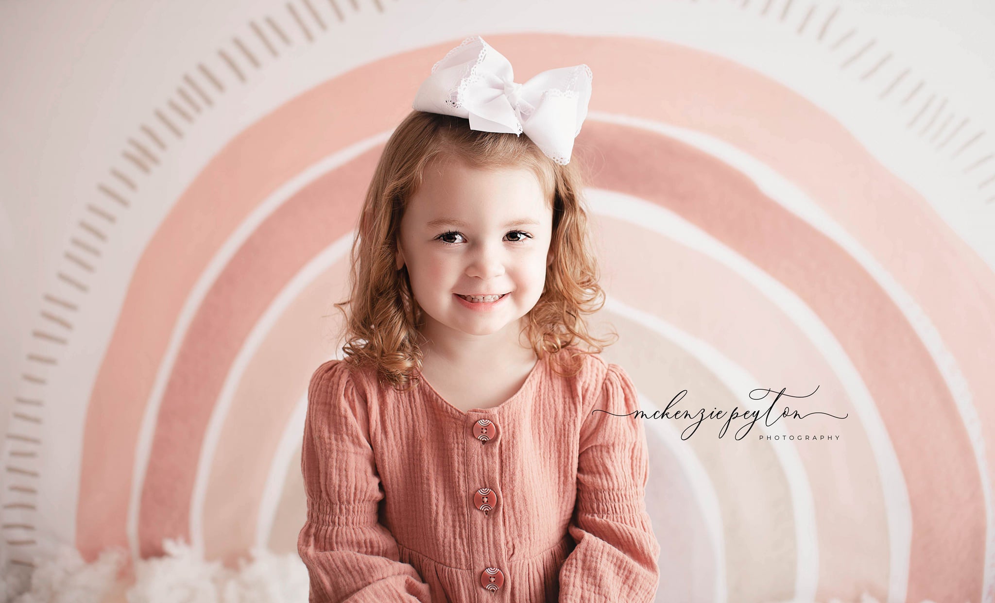 Kate Boho Rainbow Backdrop Designed by Mandy Ringe Photography