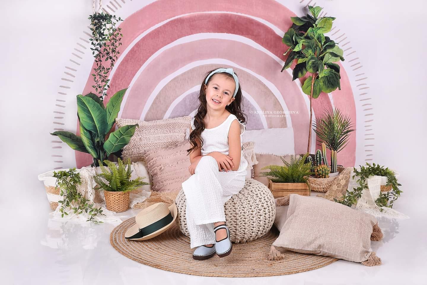 Kate Boho Rainbow Backdrop Designed by Mandy Ringe Photography - Kate Backdrop AU
