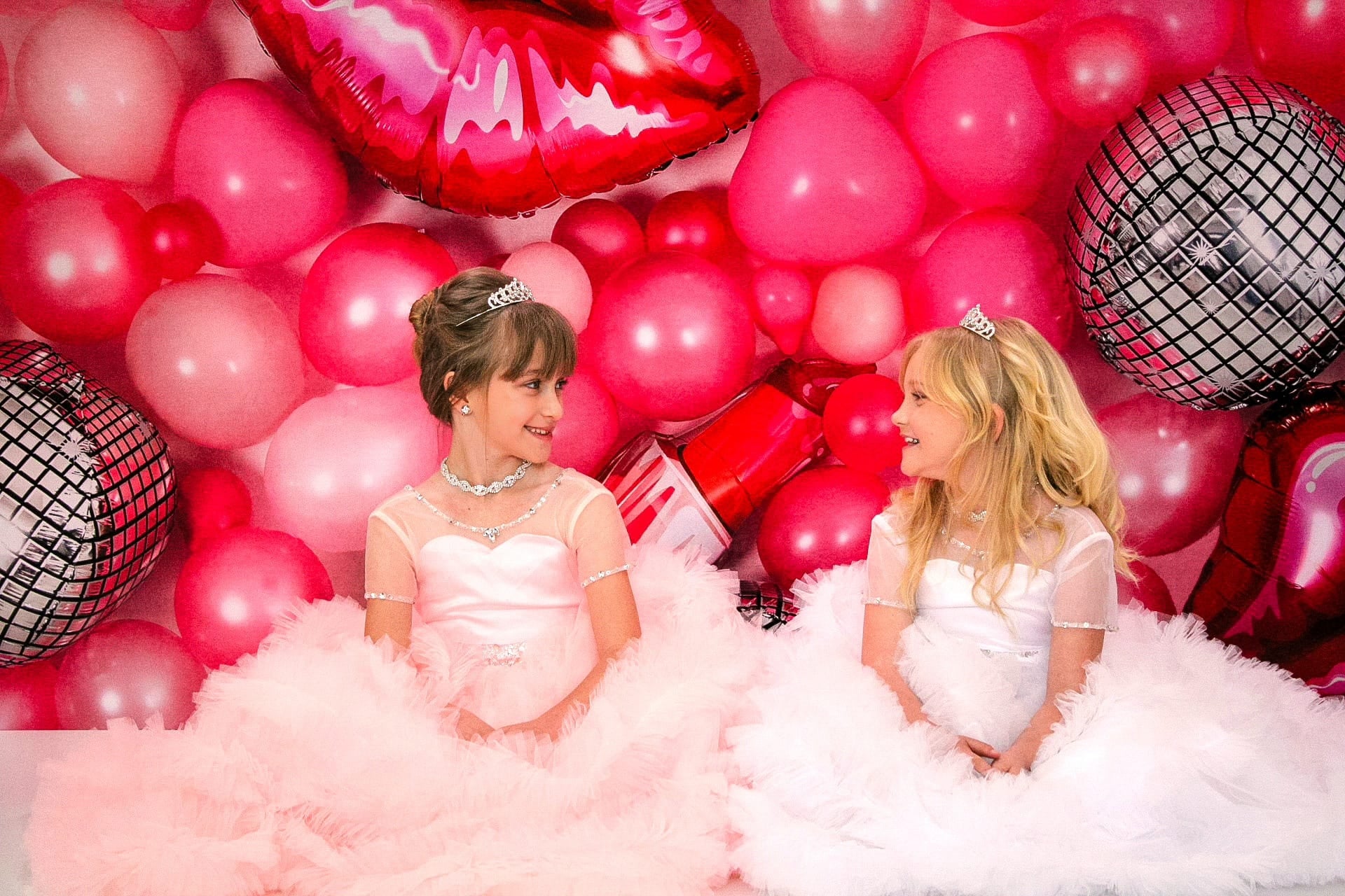 Kate Cake Smash Pink Doll Backdrop Designed by Emetselch - Kate Backdrop AU