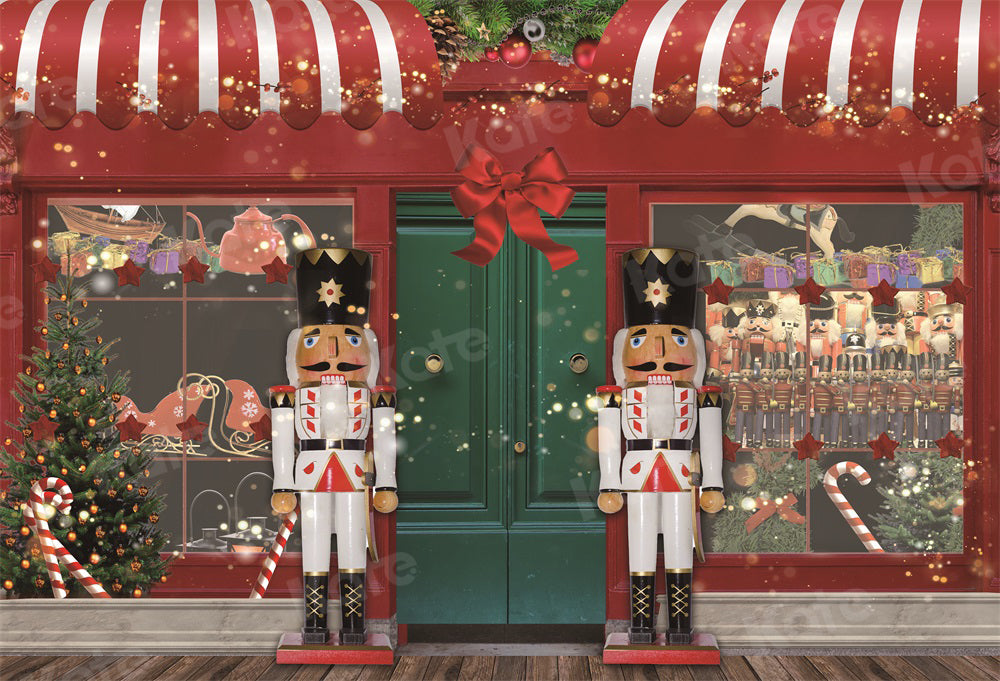 Kate Christmas Shop Window Backdrop for Photography - Kate Backdrop AU