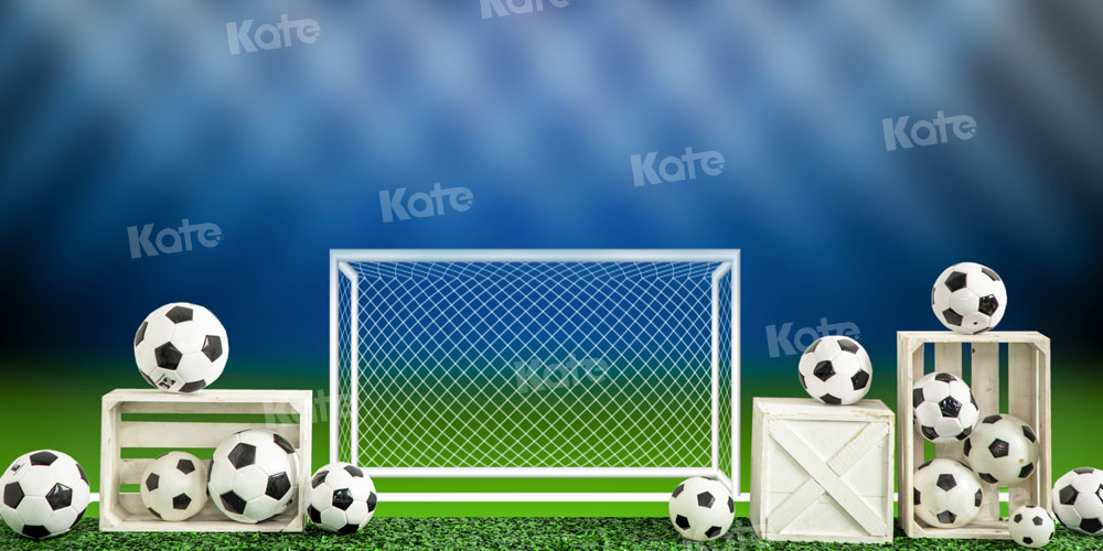 Kate Football Rave Party Backdrop Designed by Uta Mueller Photography