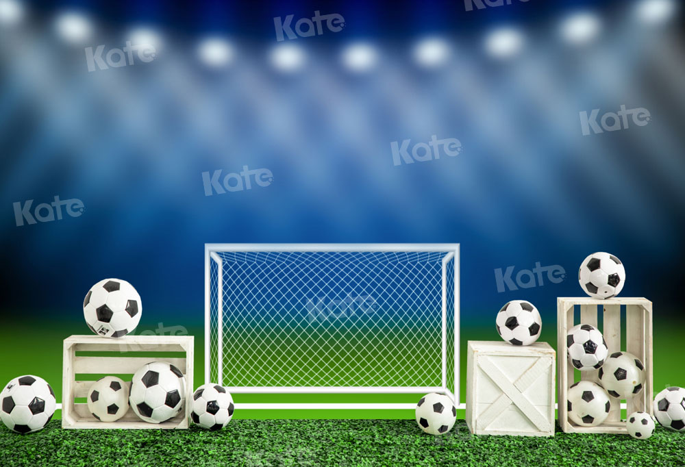 Kate Football Rave Party Backdrop Designed by Uta Mueller Photography