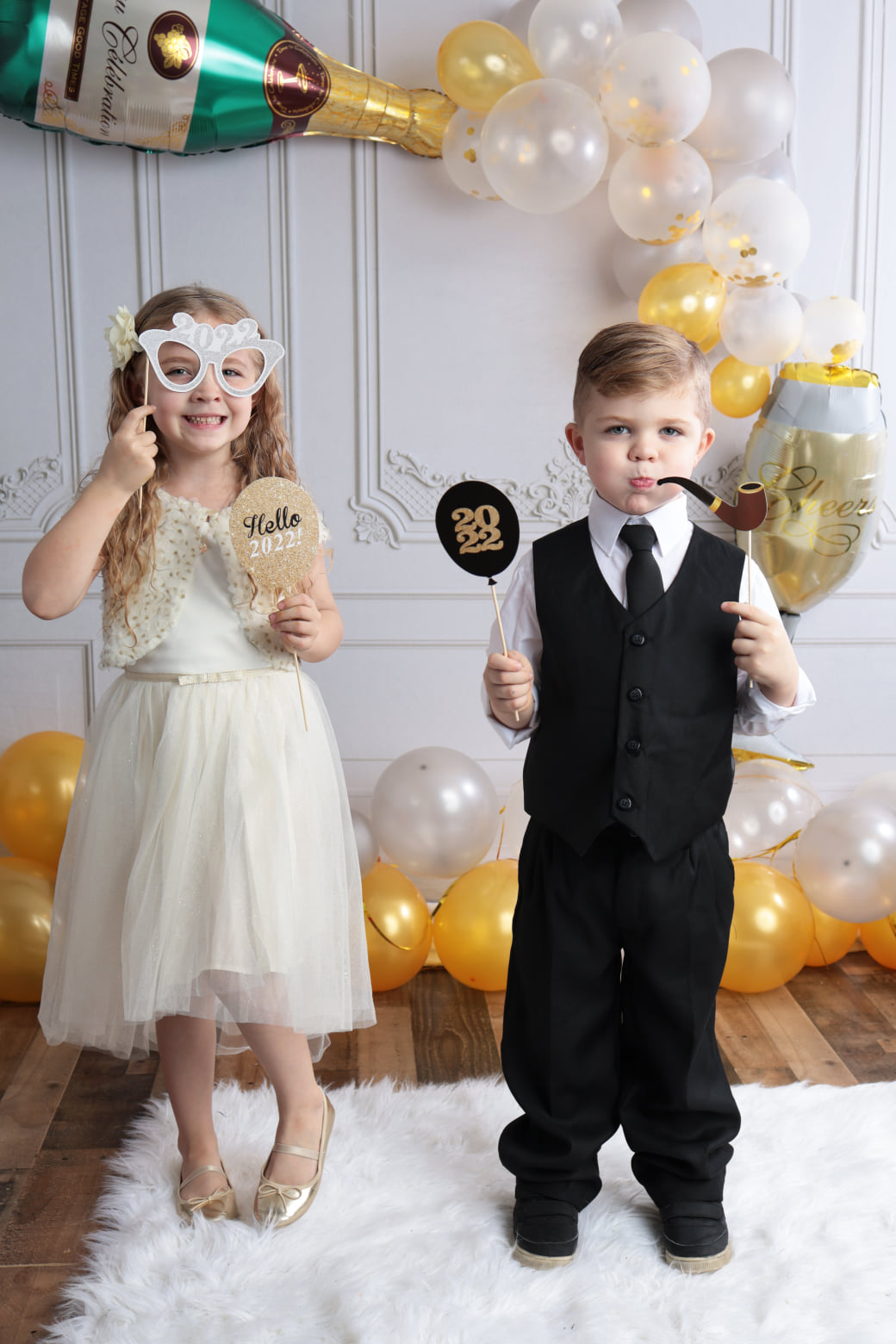 Kate Gray Vintage Wall Door Backdrop - Kate Backdrop AU