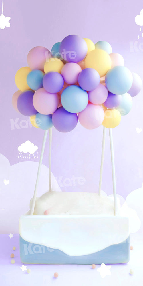 Kate Romantic Hot Air Balloon Backdrop Designed by Chain Photography