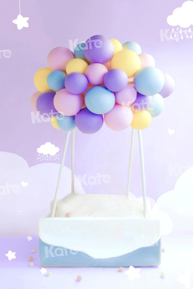 Kate Romantic Hot Air Balloon Backdrop Designed by Chain Photography