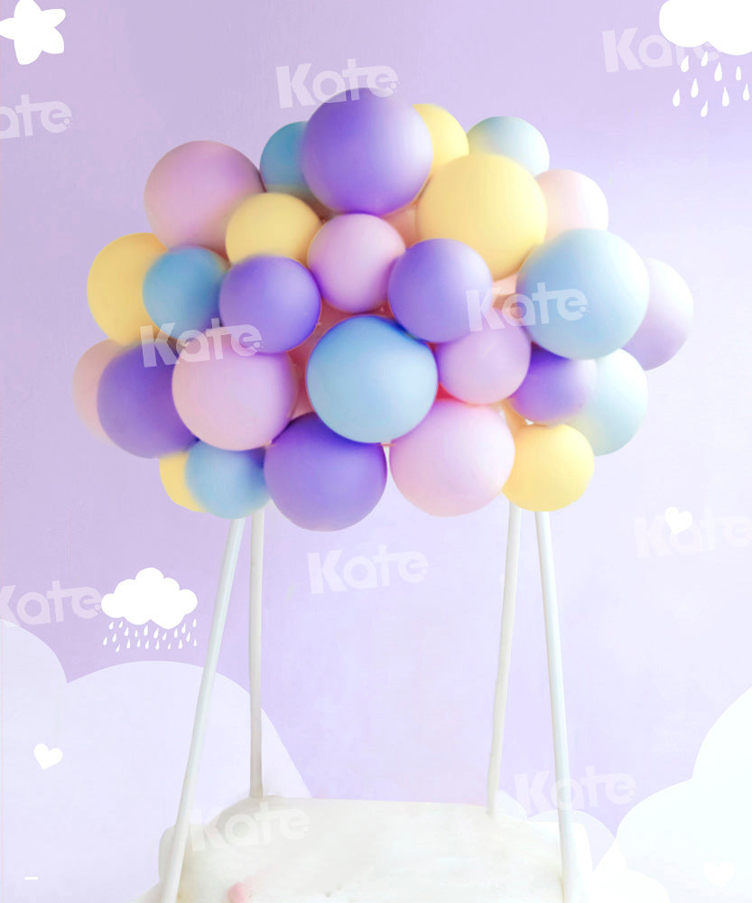Kate Romantic Hot Air Balloon Backdrop Designed by Chain Photography